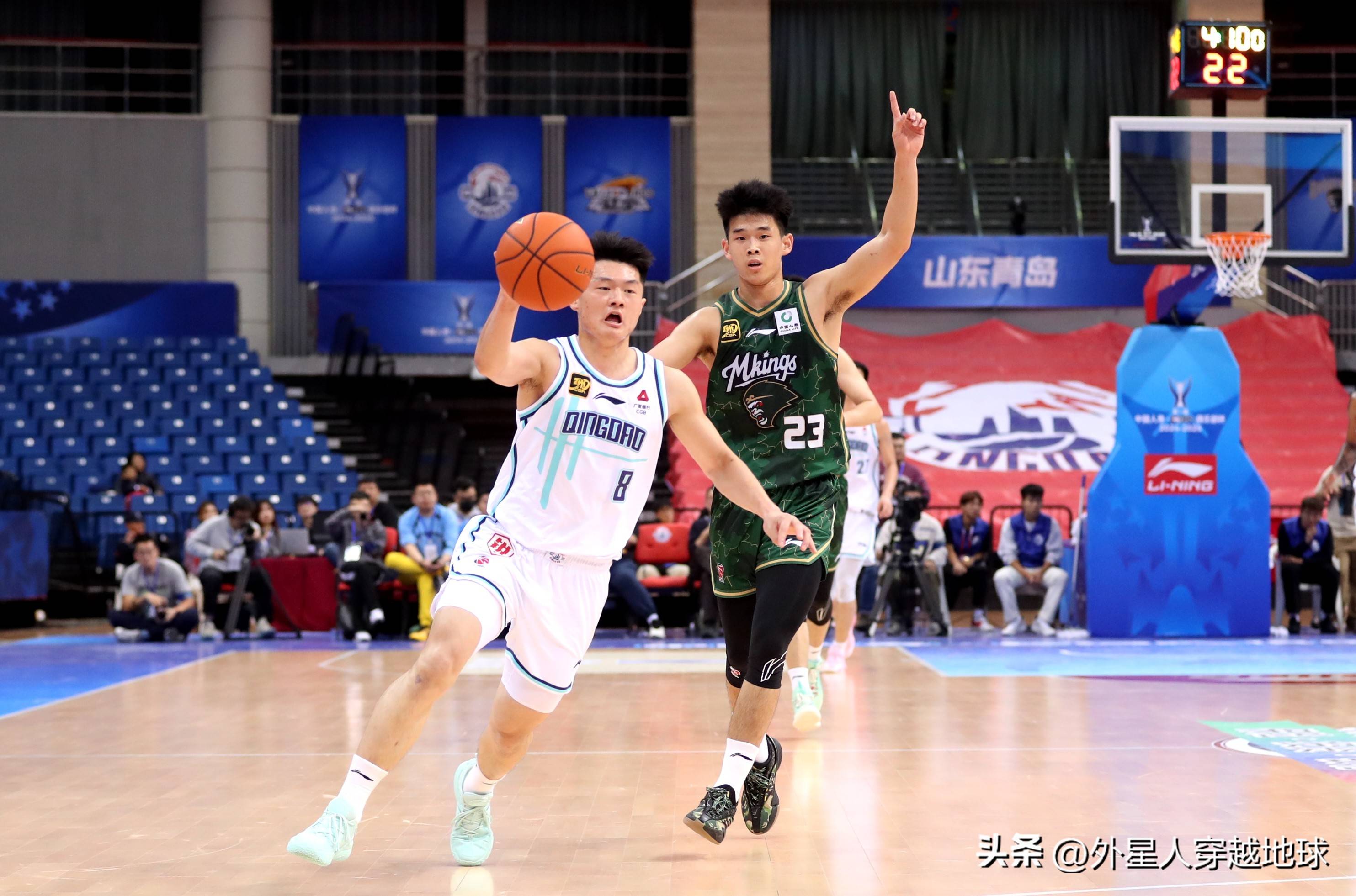 林崴17分郭昊文13+6+7同曦力克青岛止连败(深度郭昊文逐梦nba 昔日国青核心追随姚明阿联脚步)